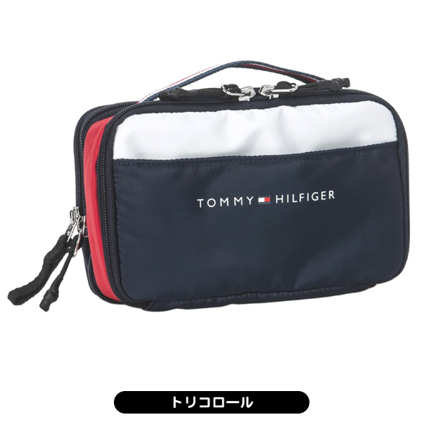 トミーヒルフィガー ゴルフ ポーチ【トリコロール】超美品！ TOMMY HILFIGER 2024年モデル トミー ヒルフィガー ゴルフ
