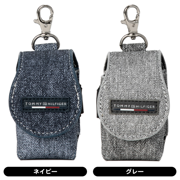 トミーヒルフィガー 2025 THMG5SE1 シグネチャーワッペン ボールポーチ