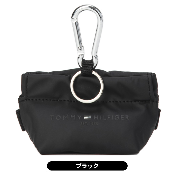 新品　2025 トミー ヒルフィガー ゴルフ　キャップ クール ボールポーチ トミーヒルフィガー ボールポーチ THMG5FE1 エッセンシャル 2025