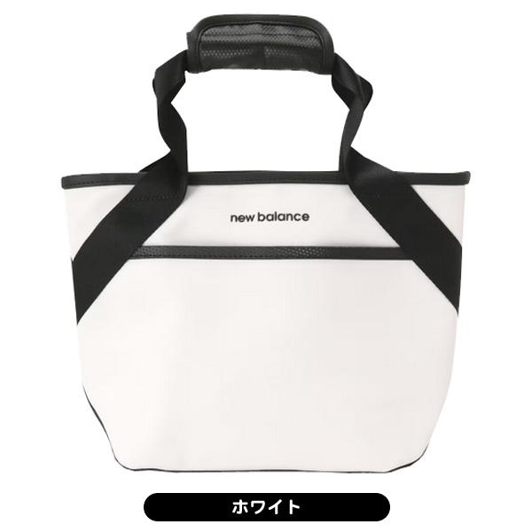 【新作】白！ニューバランスゴルフ カートバッグ（4981006） ニューバランス 2024 4981006 マットPU×エンボスPU カートバッグ