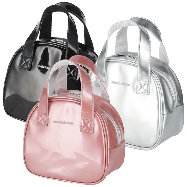 ニューバランス 2024 4981501 エナメル ミニボストンバッグ レディース