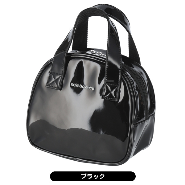ニューバランス 2024 4981501 エナメル ミニボストンバッグ レディース