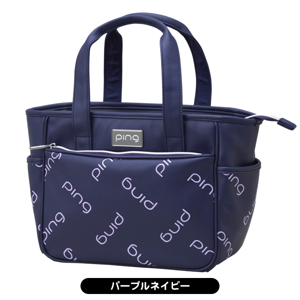 【新品未使用】ゴルフ用バッグ 40回 伊藤園レディースゴルフトーナメント 非売品 ピン ラウンドトートバッグ GB-L2509 レディース モノグラム 2025年