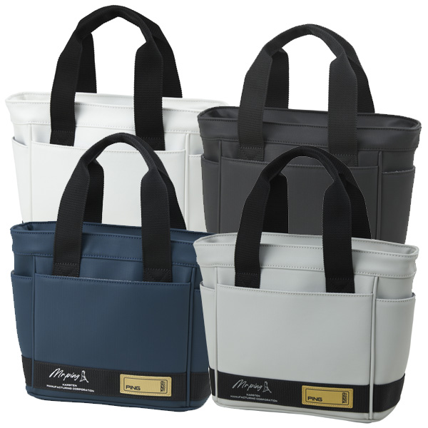 ピン ラウンドトートバッグ GB-F2507 ゴールドライン 2025年モデル