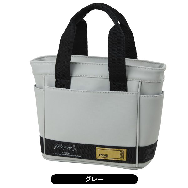 ピン ラウンドトートバッグ GB-F2507 メンズ レディース ゴールド