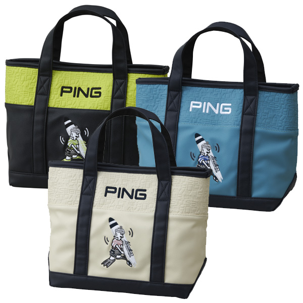 ping トートバッグ　3個セット　ゴルフバッグ ピン ラウンドトートバッグ GB-N2602 Mr.PING サーフ 2026年モデル