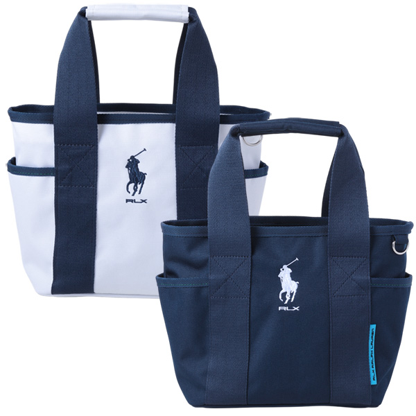 週末値下げ！ゴルフ　新品未使用　RLX 迷彩柄 トートバッグ ネイビー 週末値下げ！ゴルフ 新品未使用 RLX 迷彩柄 トートバッグ ネイビー