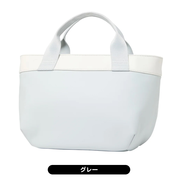 マンシング ラウンドトートバッグ MG5FTT42L 合皮素材ペンギン