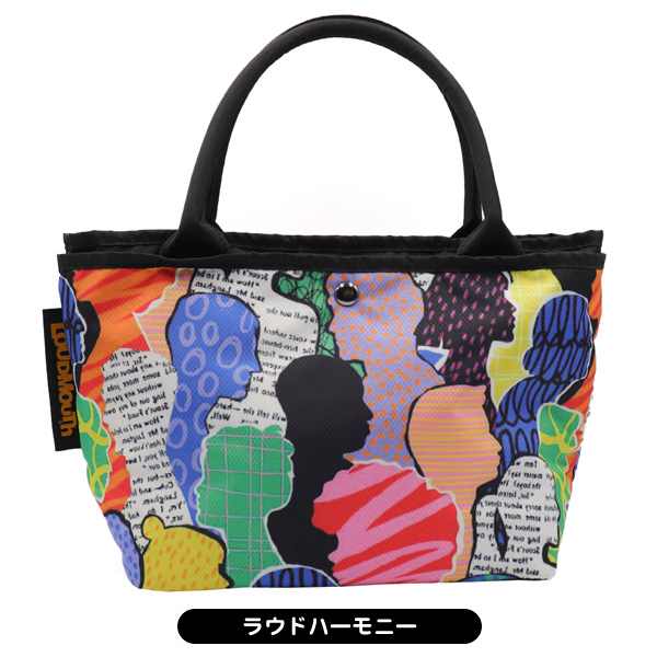 ラウドマウス ラウンドトートバッグ LM-RP0017 PE ラウンドポーチ 2025