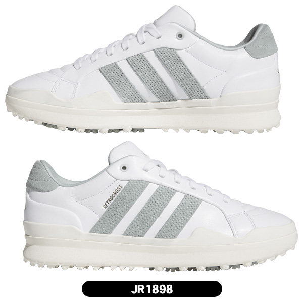 全天候型シューズ adidas アディダス ゴルフシューズ US8 アディダス ゴルフシューズ レトロクロス グリップモア OPJ99 メンズ
