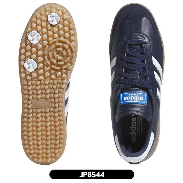 アディダス ゴルフシューズ サンバゴルフ NNO26 スパイクレス 紐