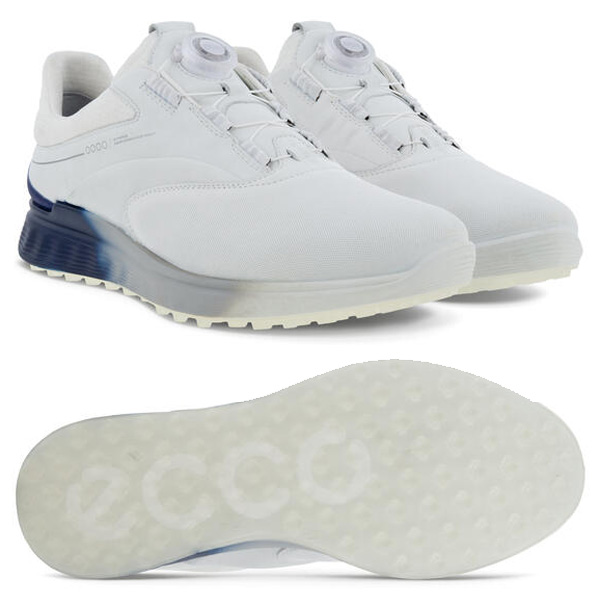 メンズ ecco (エコー) S-THREE BOA 102954-60616 スパイクレス ゴルフ