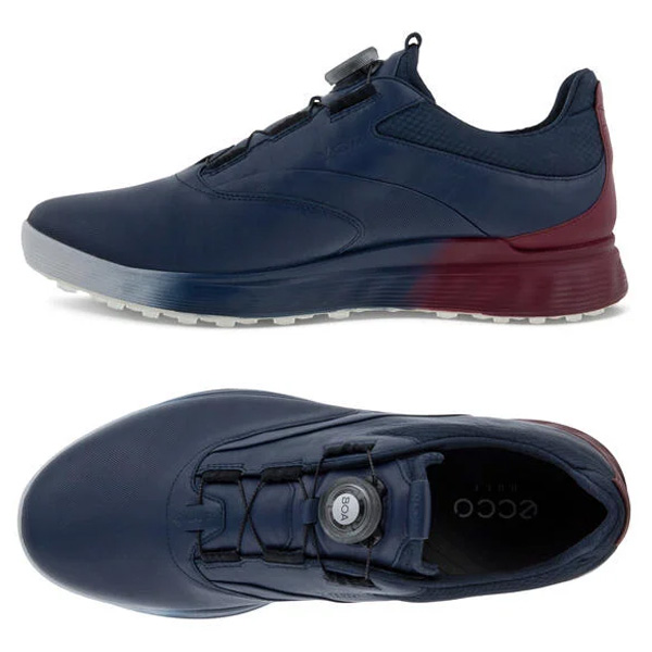 メンズ ecco (エコー) S-THREE BOA 102954-60617 スパイクレス ゴルフ