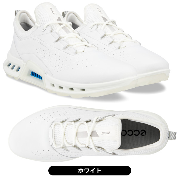メンズ ecco (エコー) 2024 BIOM C4 LACE 130404 スパイクレス ゴルフ