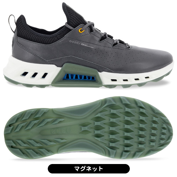 メンズ ecco (エコー) 2024 BIOM C4 LACE 130404 スパイクレス ゴルフ