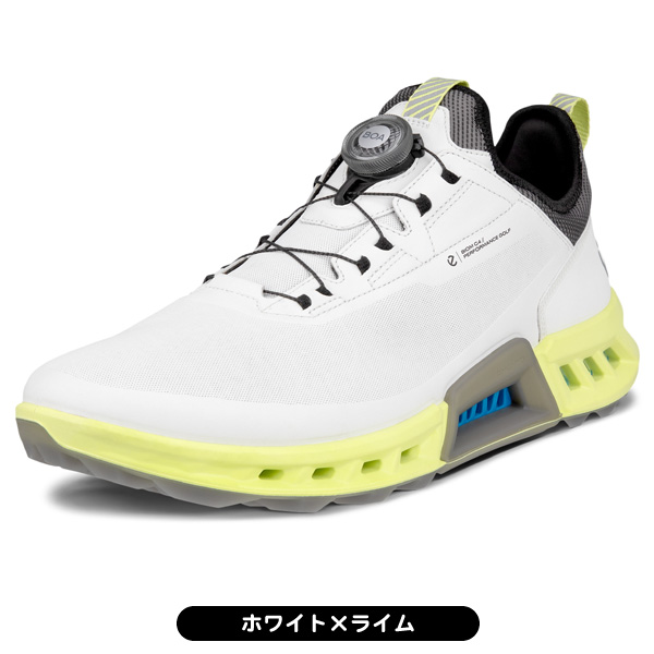 メンズ ecco (エコー) 2024 BIOM C4 BOA 130424 スパイクレス ゴルフ