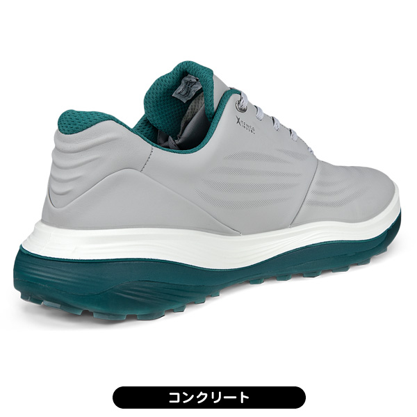 メンズ ecco (エコー) 2024 LT1 LACE 132264 スパイクレス ゴルフ