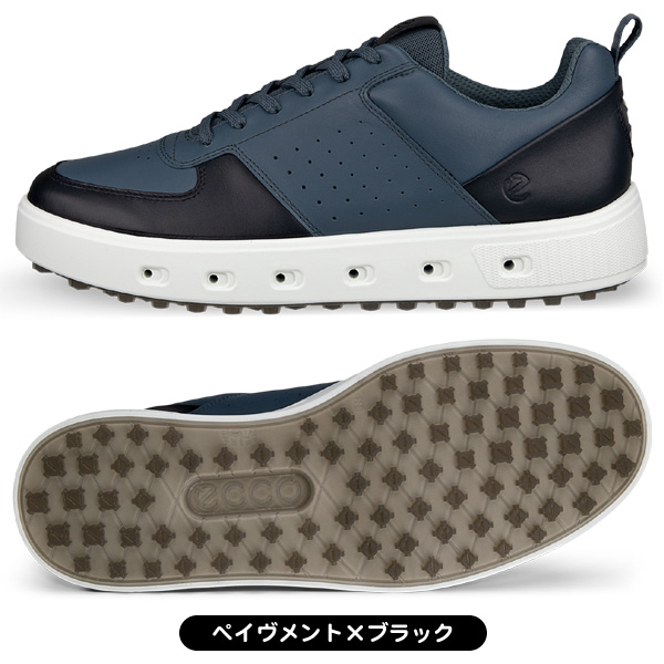 メンズ ecco (エコー) ストリート 720 111704 スパイクレス ゴルフ