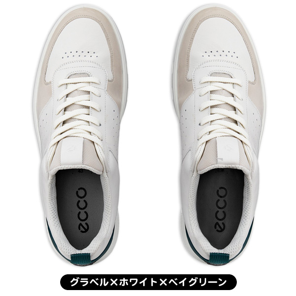 ecco ゴルフシューズ ストリート 720 111704 メンズ スパイクレス 紐