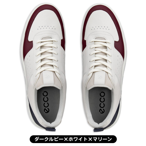 ecco ゴルフシューズ ストリート 720 111704 メンズ スパイクレス 紐