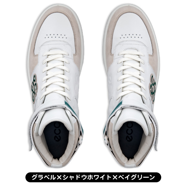 taku 新品25cm ECCO ゴルフシューズ 108213 W ecco ゴルフシューズ ストリート 720 111714 メンズ スパイクレス 紐