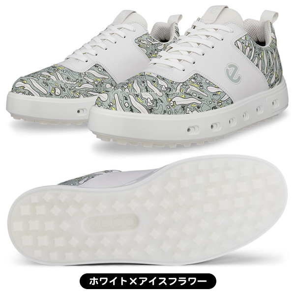 ecco ゴルフシューズ ストリート 720 111724 メンズ スパイクレス 紐