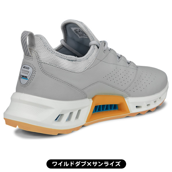 メンズ エコー 2025 BIOM C4 LACE 130404 スパイクレス ゴルフシューズ