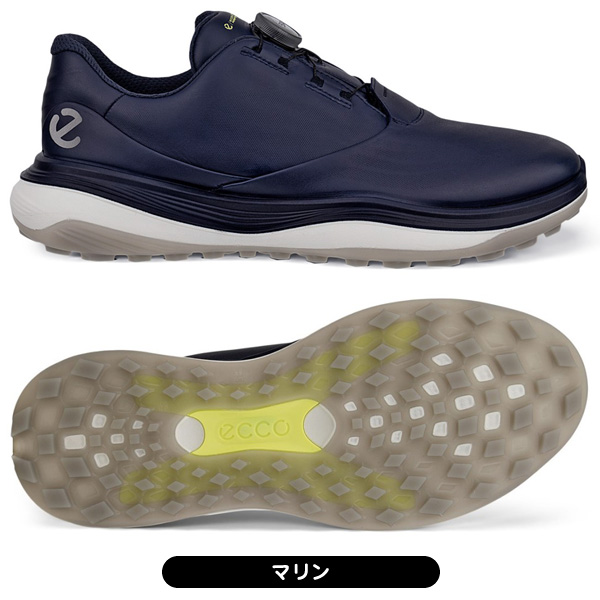 ecco ゴルフシューズ LT1 BOA 132274 メンズ スパイクレス ダイヤル