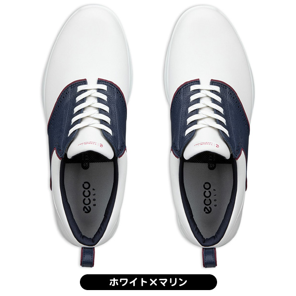 ecco ゴルフシューズ S-カジュアル 102854 メンズ スパイクレス 紐