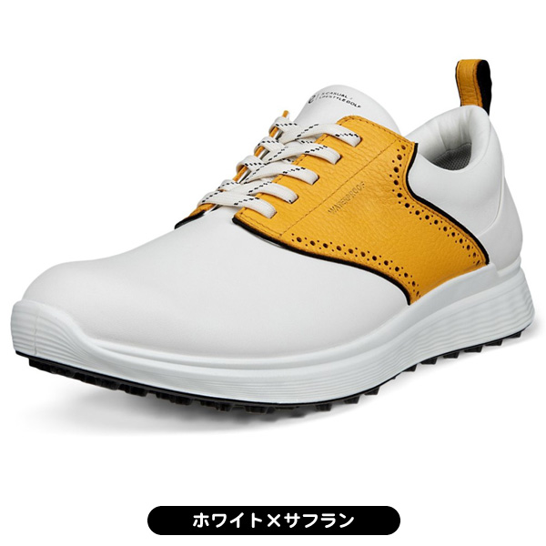 ecco ゴルフシューズ S-カジュアル 102854 メンズ スパイクレス 紐