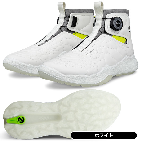 ホワイト ゴルフシューズ BOAシステムBIOM H5 23.5 ECCO GOLF エコーゴルフ]ウィメンズ BIOM H5 BOA ゴルフシューズ EU37