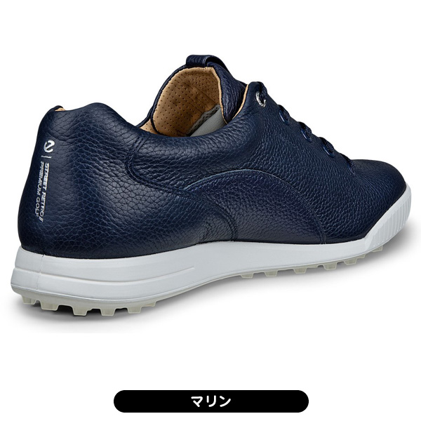 ecco ゴルフシューズ ストリートレトロ 150634 メンズ スパイクレス 紐