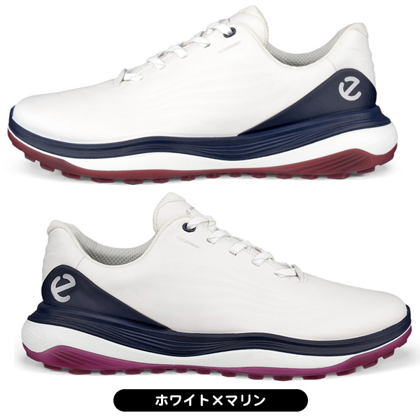 ecco ゴルフシューズ LT1 132264 メンズ スパイクレス 紐 シューレース