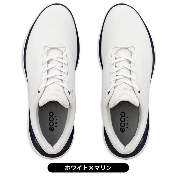 ecco ゴルフシューズ LT1 132264 メンズ スパイクレス 紐 シューレース