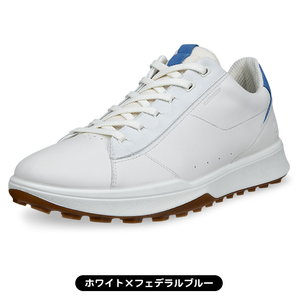 ECCO ゴルフシューズ ホワイト ecco ゴルフシューズ ストリート バイブ 138504 メンズ スパイクレス