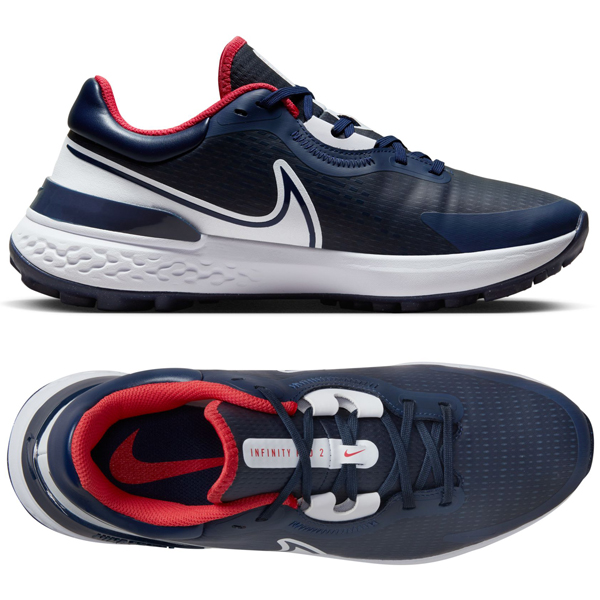 メンズ ナイキ インフィニティ PRO2 NCDM8449-400 スパイクレス ゴルフ