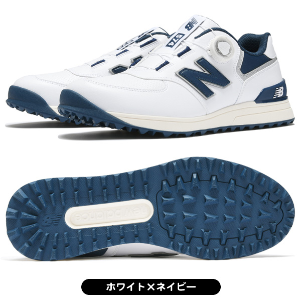 ニューバランス UGBS574 メンズ レディース スパイクレス ゴルフ