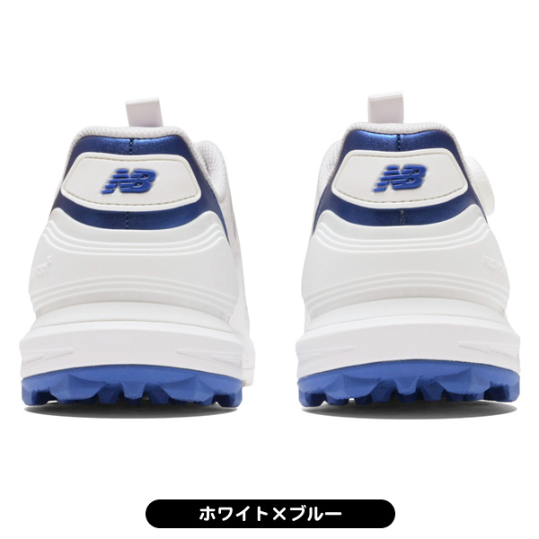 New Balance ゴルフシューズ ホワイト/ブルー ニューバランス ゴルフシューズ フレッシュフォームX 2500v5 SL BOA