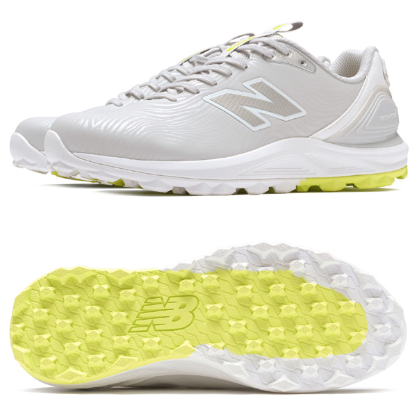 New Balance ゴルフシューズ 女性用 ホワイト/イエロー New Balance Golf（ニューバランスゴルフ） ニューバランス スパイク