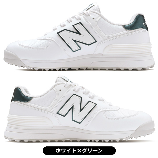 ニューバランス ゴルフシューズ 574 v4 SL UG574C4 スパイクレス 紐