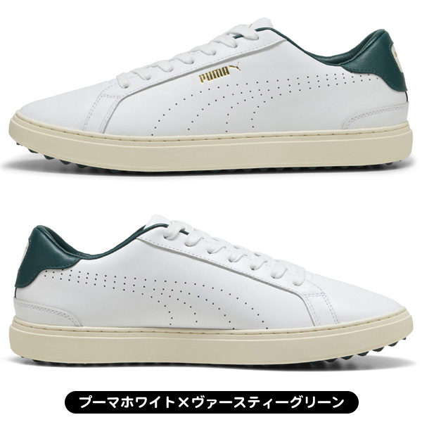 メンズ プーマ 2025 クラシック G 310721 スパイクレス ゴルフシューズ