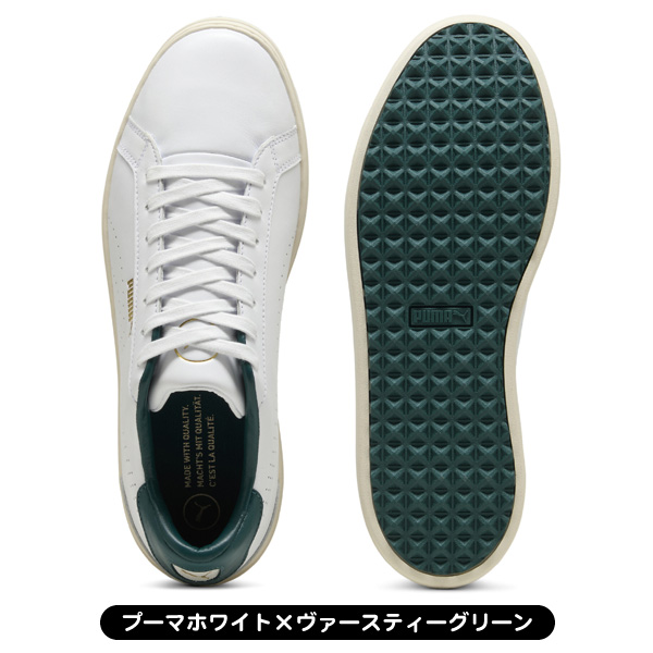 Puma ゴルフシューズ ホワイト PUMA ゴルフ シューズ スパイク 379211 01 プーマ PUMA グリップ
