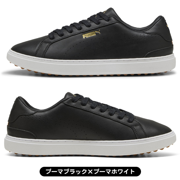 メンズ プーマ 2025 クラシック G 310721 スパイクレス ゴルフシューズ