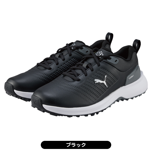 プーマ ゴルフシューズ 311877 メンズ スパイクレス 紐 シューレース