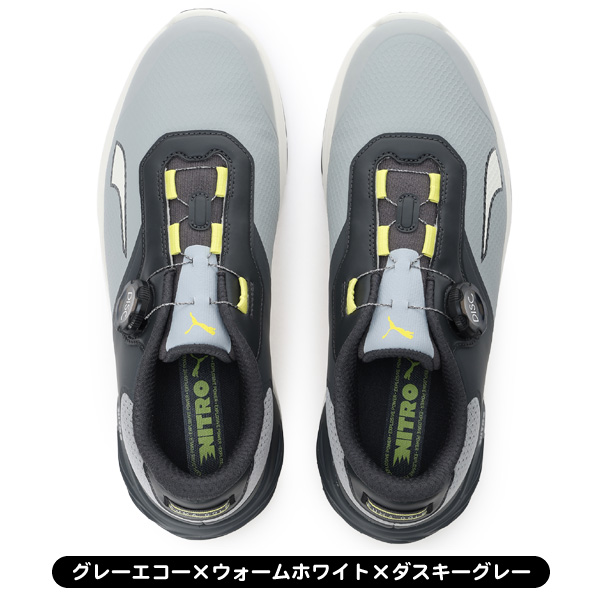 プーマ ゴルフシューズ パワーアセンド ニトロ ディスク 313146 メンズ