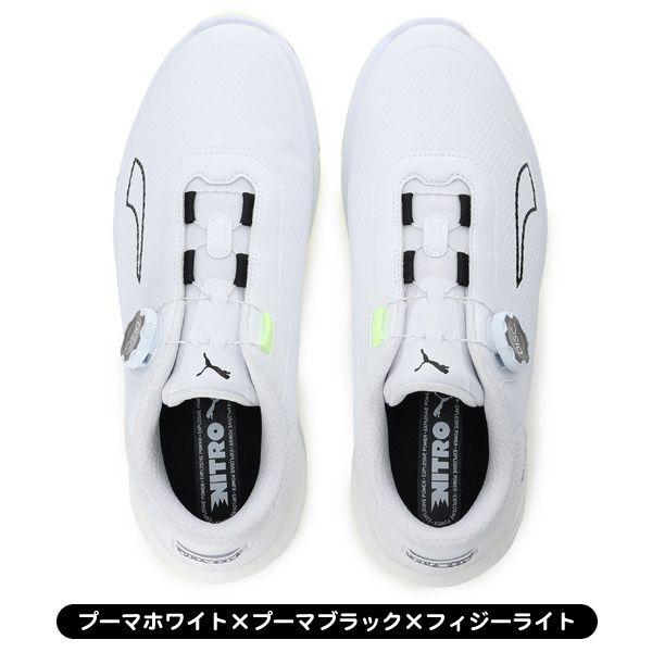 【新品未使用】Puma ゴルフシューズ ダイヤル式 27cm PUMA 送料無料 プーマ ゴルフシューズ メンズ ゴルフ