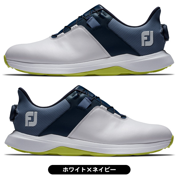 クレマチス様　プロライト BOA 24cm 黒/グレー メンズ フットジョイ 2024 プロライト BOA スパイクレス ゴルフ