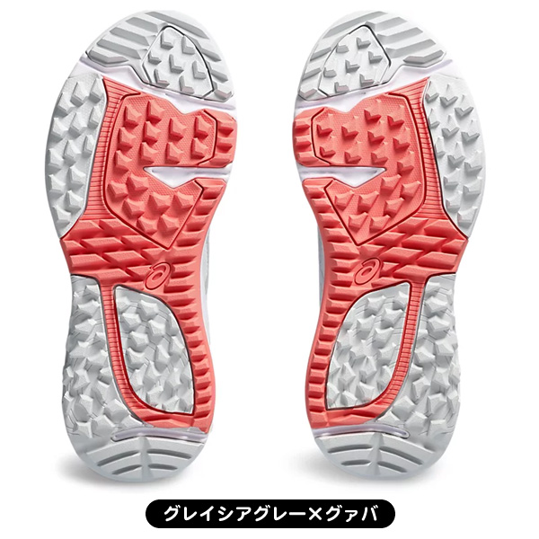 アシックス　レディースゴルフシューズ　新品　24.5 お値下げ ASICS アシックス ゴルフシューズ 白×ゴールド TGN904