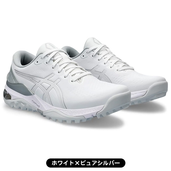 asics アシックス ゴルフシューズ【ホワイト/２７.０ｃｍ】新品！ レディース アシックス 2024 ゲル KAYANO エース2 1112A050