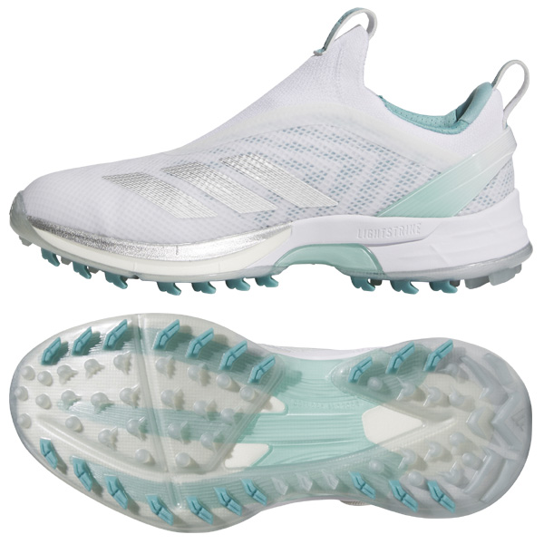 アディダスゴルフシューズレディース 人気満点 ZX adidas 8000 Aqua Clear Golf シューズ(女性用